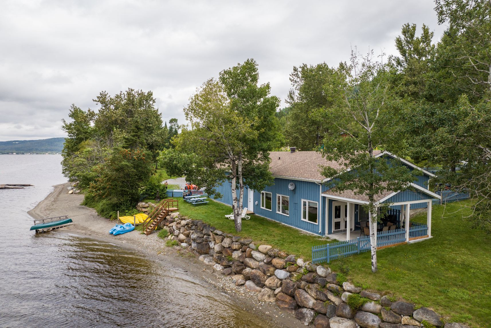 Cottage rental Domaine Bleu sur le Lac Pohénégamook - Bas-Saint